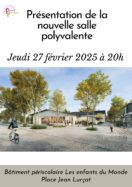 Présentation de la nouvelle salle polyvalente – Modification horaire